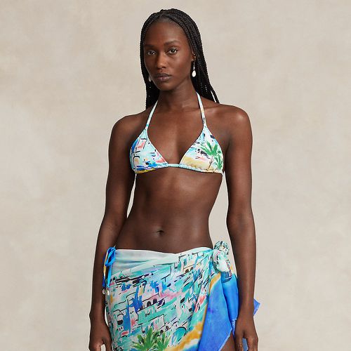 Tropical-Print Halter Bikini Top - Polo Ralph Lauren - Modalova