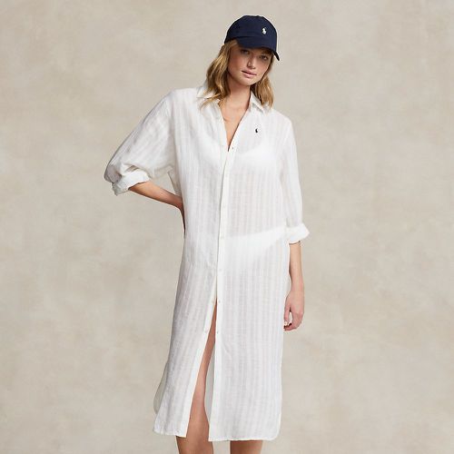 Linen-Cotton Shirtdress Cover-Up - Polo Ralph Lauren - Modalova