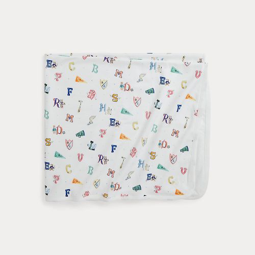 RL Baby x Riley Sheehey Cotton Blanket - Ralph Lauren - Modalova