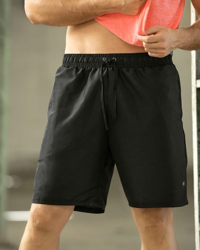 Herren-Shorts, Sporthose mit wasserabweisender Beschichtung und funktionellen Ta - Leonisa - Modalova