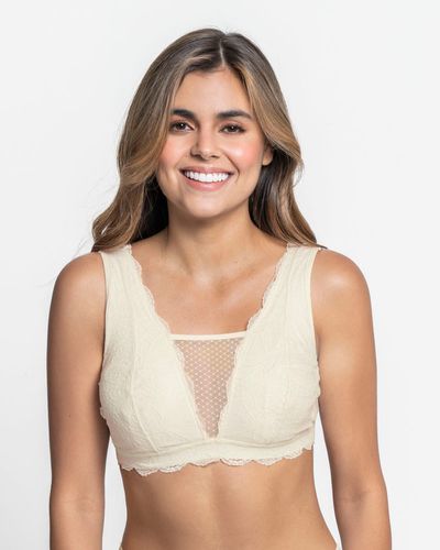 Multiwear Lace Bralette Post Mastectomy - Leonisa - Modalova