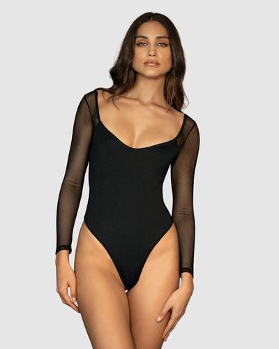 SEREZ collaboration long sleeve bodysuit - Leonisa - Modalova