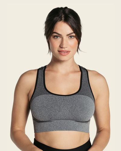 Seamless Double Sided Sports Bra with Extra Support - Leonisa - Modalova