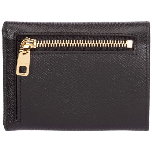 Women's wallet leather coin case holder purse card trifold dauphine - Dolce&Gabbana - Modalova