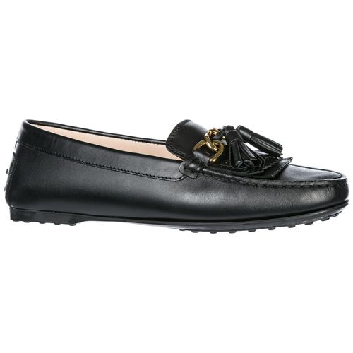 Women's leather loafers moccasins city gommino - Tod's - Modalova