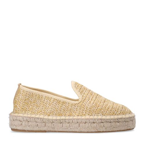 Espadrilles en raphia - beige - Sacha - Modalova