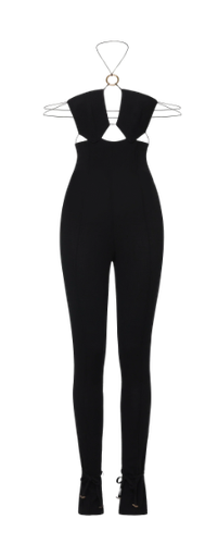 Iluna black jumpsuit - DIVALO - Modalova