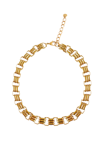 Alex Gold Necklace - THE GALA - Modalova