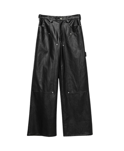 Vegan leather trousers - AFTERHOURS - Modalova