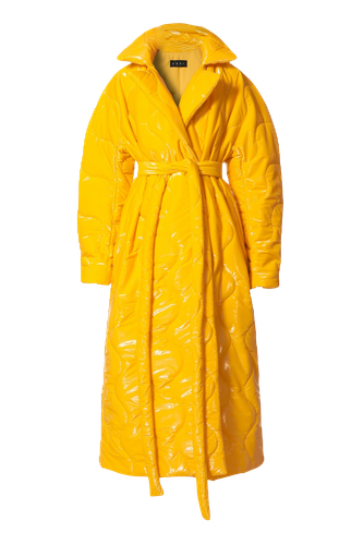 Coat Harlow Super Yellow - AGGI - Modalova