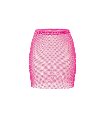 Pink Raspberry Mini Skirt - Santa Brands - Modalova