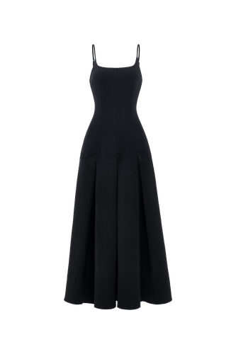 Eclipse Pleated Gown - JUSTIN TONG - Modalova