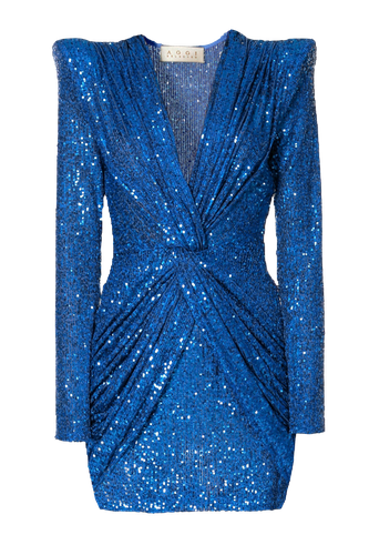 Dress Jennifer Brillant Blue - AGGI - Modalova