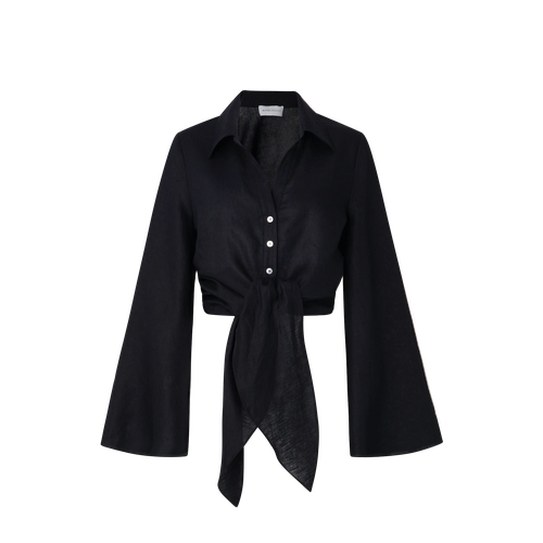 Adrienne shirt black - MandiBreeze - Modalova