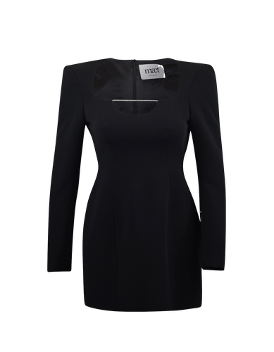 INGA Mini Black Dress - MAET - Modalova