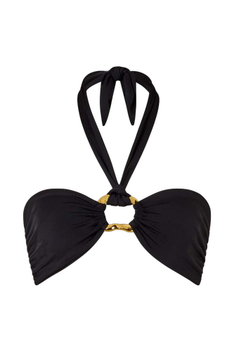 Locket' Bandeau Top - Black - Cin Cin - Modalova