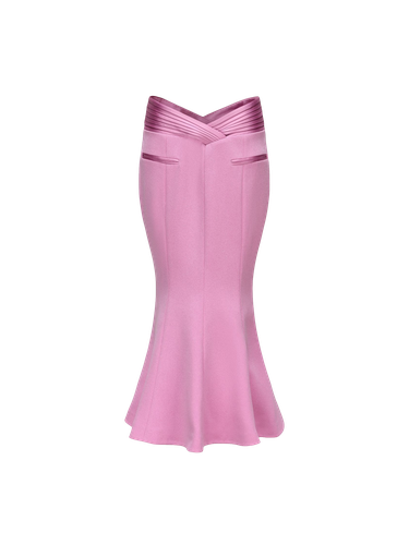 Belle Satin Skirt (Pink) - Nana Jacqueline - Modalova