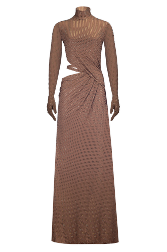 Maxi Dress with Open Side - Santa Brands - Modalova