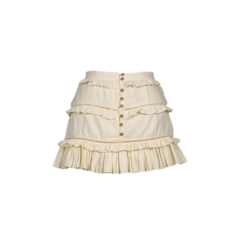 Anastasia skirt in cream - Amazula - Modalova