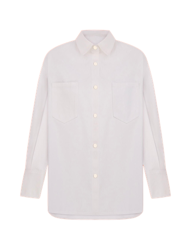 Denim shirt - Total White - Modalova