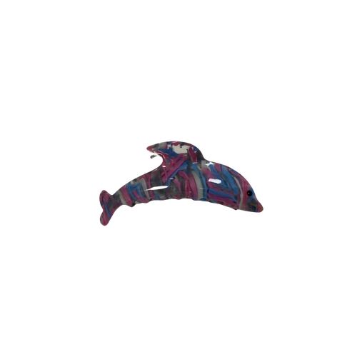 Dolphin Hairclip Purple - Oceanus Swimwear - Modalova