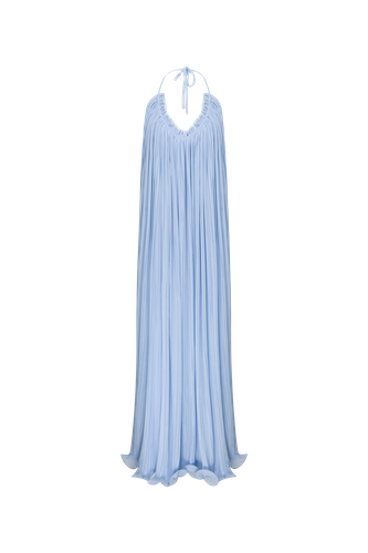 Swan - Pleated Chiffon Maxi Dress - ILA - Modalova