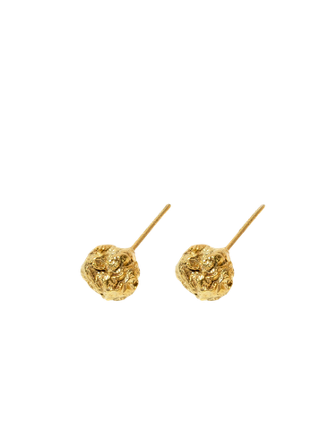 Archaic Stud Earrings Gold - Eva Remenyi - Modalova