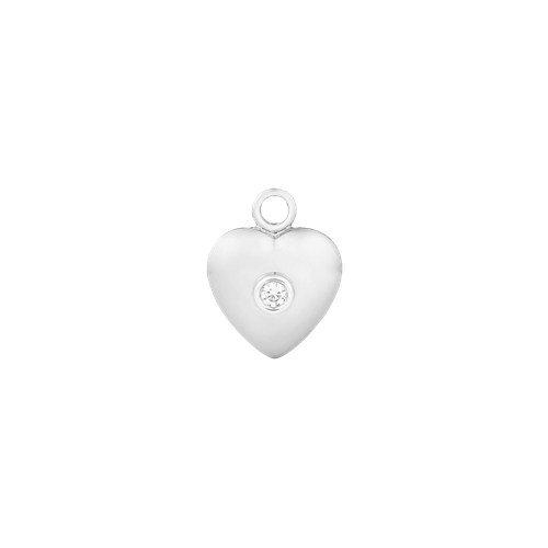 FENGAN PENDANT - WHITE DIAMOND & WHITE GOLD - ENNUI - Modalova