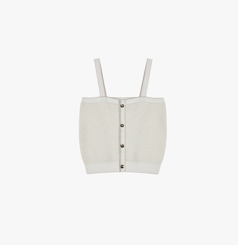 METALLIC CAMISOLE - XS - Crop tops - CRUSH Collection - Modalova