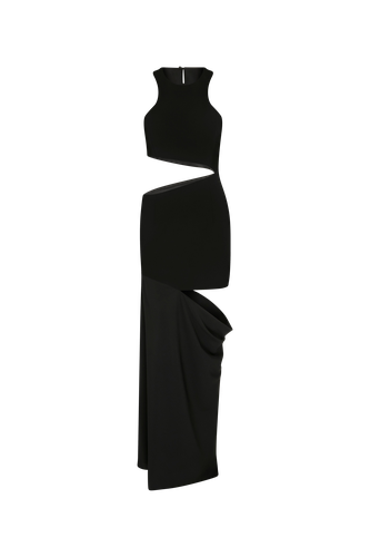 Zoya - Semi Sheer Dress With Cutout Details - ILA - Modalova