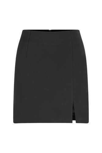 Vance Twill Mini Skirt In Black - Nazli Ceren - Modalova