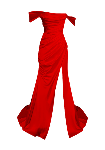 Rosario Dress - Red - Gigii's - Modalova