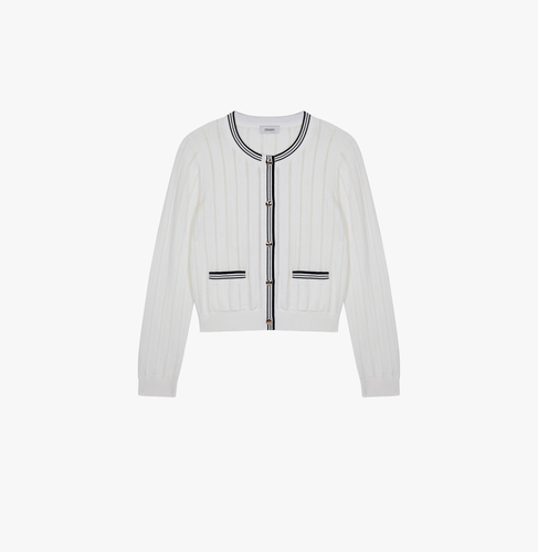 COLORBLOCKED CARDIGAN - XS - Cardigans - CRUSH Collection - Modalova