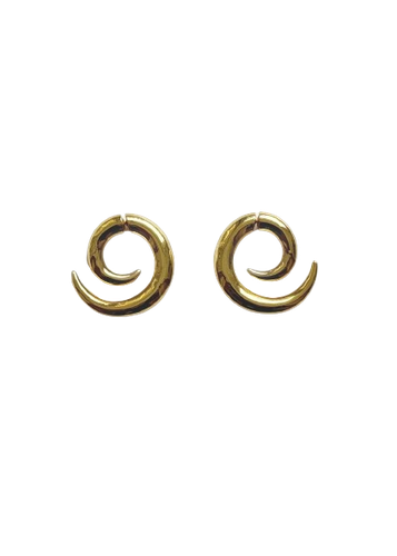 Eternity earrings - Gold - Pair - POEM Objects - Modalova