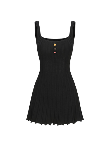 Janelle Knit Dress (Black) - Nana Jacqueline - Modalova
