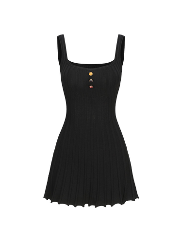 Janelle Knit Dress (Black) - Nana Jacqueline - Modalova