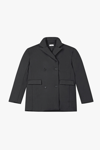 OVERSIZED DOUBLE-BREASTED PUFFER JACKET - M - Coats - YIBRI - Modalova