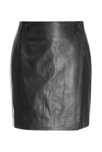 Leather Skirt - A.M.G - Modalova