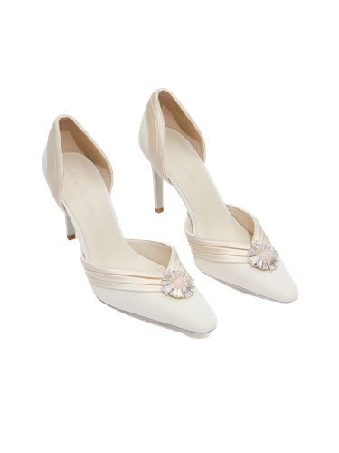 Diana Diamond Heels (White) - Nana Jacqueline - Modalova