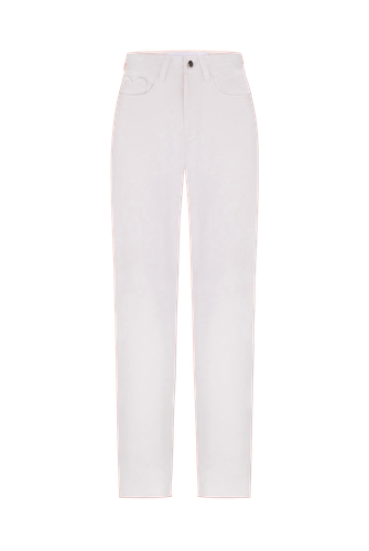 Denim trousers - Total White - Modalova