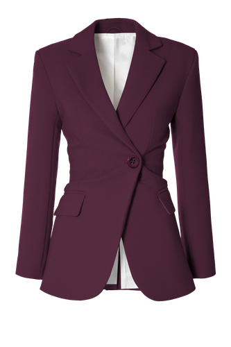 Blazer Isabella Plum Wine - AGGI by HALEWSKI - Modalova