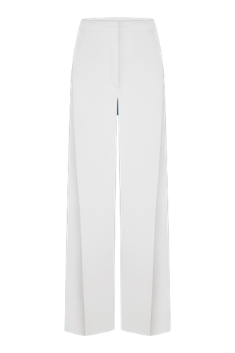 Eco leather trousers - Total White - Modalova