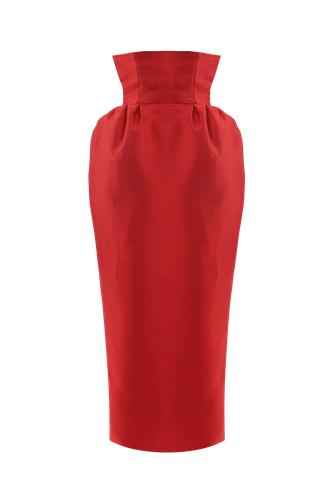 Red volume skirt - Compte Spain - Modalova