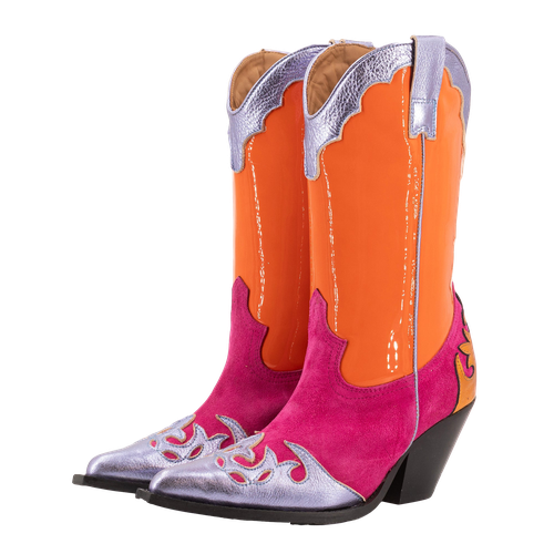 MULTICOLOURED BOOTS - Toral - Modalova