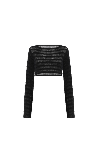 Knitted Top - A.M.G - Modalova