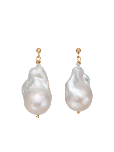 Giséle Baroque Pearl Earrings | Women's Earrings - Eva Remenyi - Modalova
