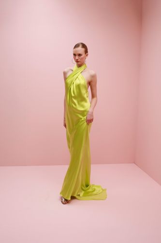 Olivia Embroidered Silk Dress | Women's Maxi dresses - Francesca Miranda - Modalova