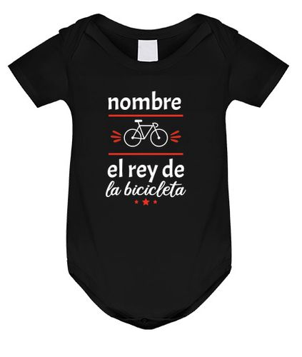 Body bebé el rey de la bicicleta el ciclismo - latostadora.com - Modalova