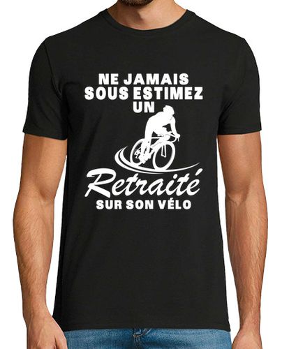 Camiseta un jubilado en su bicicleta - latostadora.com - Modalova