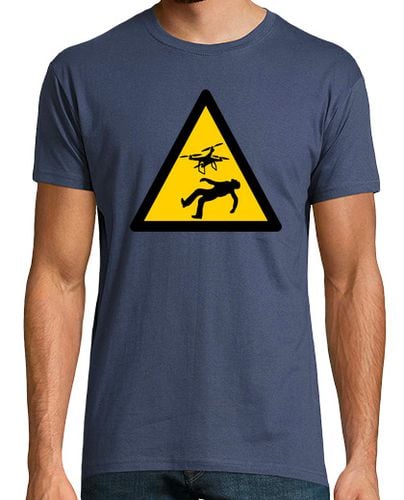 Camiseta Hombre Manga Corta Camiseta Peligro Drones laTostadora - latostadora.com - Modalova